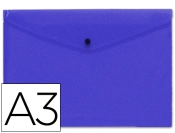 Capa do artigo Bolsa Porta Documentos Liderpapel C/Mola - Din A3 - Azul