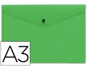 Capa do artigo Bolsa Porta Documentos Liderpapel C/Mola - Din A3 - Verde