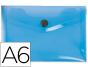 Bolsa Porta Documentos Liderpapel C/Mola - Din A6 - Azul - Preview