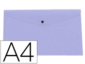 Capa do artigo Bolsa Porta-Documentos Liderpapel Com Mola Din A4 Lavanda Opaco 50 Folhas