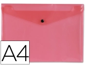 Capa do artigo Bolsa porta documentos liderpapel com mola din a4 vermelho (12 unidades)
