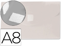 Capa do artigo Bolsa porta documentos liderpapel com velcro din a8 transparente