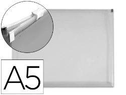 Capa do artigo Bolsa porta documentos liderpapel din a5 com fecho transparente (10 unidades)