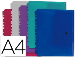 Capa do artigo Bolsa porta documentos liderpapel multiperfurada din a4 cores sortidas