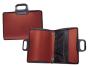 Bolsa porta documentos liderpapel vermelha com asa e fecho 400x45x375 mm - Preview