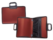 Capa do artigo Bolsa porta documentos liderpapel vermelha com asa e fecho 400x45x375 mm