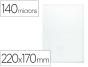 Bolsa portacarnet quarto 140 microns pvc transparente (100 unidades) - Preview