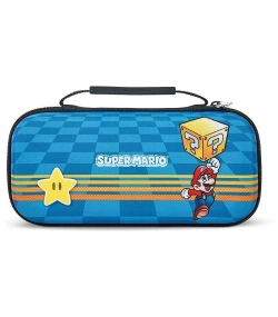 Capa do artigo Bolsa Protection Case Mystery Block Mario Switch