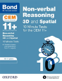 Bond 11+ Cem 3d Non-Verbal Reasoning 10 Minute Tests (Now Cambridge Select Insight) - Preview