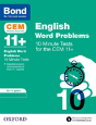 Bond 11+: Cem English Word Problems 10 Minute Tests: Ready For The 2026 Cambridge Select Insight Exam - Preview