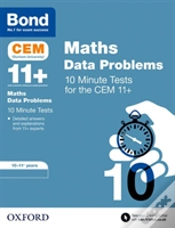 Capa do artigo Bond 11+: Cem Maths Data 10 Minute Tests: Ready For The 2025 Cambridge Select Insight Exam