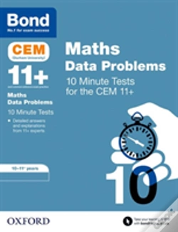 Capa do artigo Bond 11+: Cem Maths Data 10 Minute Tests: Ready For The 2025 Cambridge Select Insight Exam
