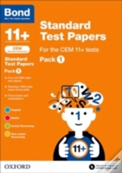 Capa do artigo Bond 11+: Cem: Standard Test Papers: Ready For The 2025 Exam