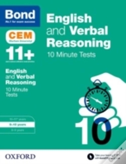 Capa do artigo Bond 11+: English & Verbal Reasoning: Cem 10 Minute Tests (Now Cambridge Select Insight)