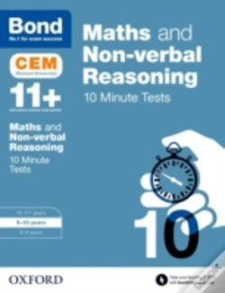 Capa do artigo Bond 11+: Maths & Non-Verbal Reasoning: Cem 10 Minute Tests