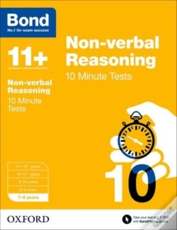 Capa do artigo Bond 11+: Non-Verbal Reasoning: 10 Minute Tests: 7-8 Years (For Gl Assessment & Other 11 Plus Exams)