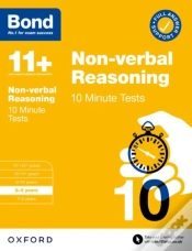 Capa do artigo Bond 11+ Non-Verbal Reasoning 10 Minute Tests With Answer Support 8-9 Years (For Gl Assessment & Other 11 Plus Exams)
