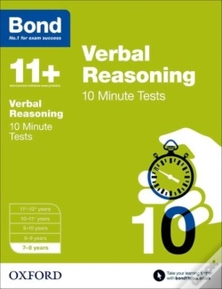 Capa do artigo Bond 11+: Verbal Reasoning: 10 Minute Tests: 7-8 Years (For Gl Assessment & Other 11 Plus Exams)
