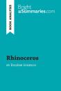 Book Analysis ; Rhinocéros By Eugène Ionesco - Preview