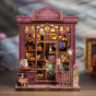Book Nook Kit Miniature - DIY - Astrology Bookshop 155pc + LED Light - Preview