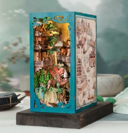 Capa do artigo Book Nook Kit Miniature - DIY - Su Dongpo's Life - 280pc + LED Light