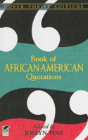 Book Of African-American Quotations - Preview