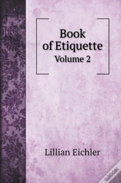 Capa do artigo Book Of Etiquette