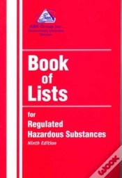 Capa do artigo Book Of Lists For Regulated Hazardous Substances