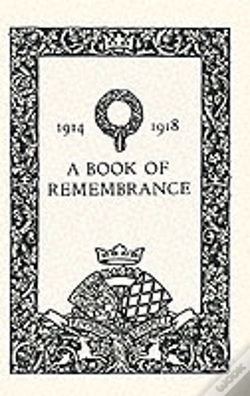 Capa do artigo Book Of Remembrance 1914-1918
