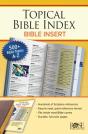 Book: Topical Bible Index Insert - Preview