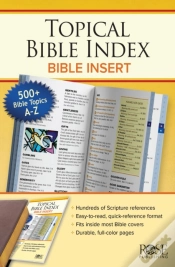 Capa do artigo Book: Topical Bible Index Insert