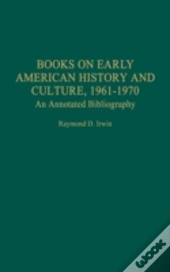 Books On Early American History And Culture, 1961-1970