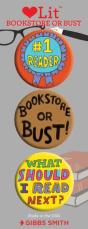 Bookstore Or Bust 3 Badge Set - Preview