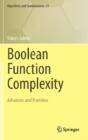 Boolean Function Complexity - Preview