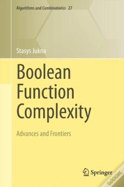 Capa do artigo Boolean Function Complexity