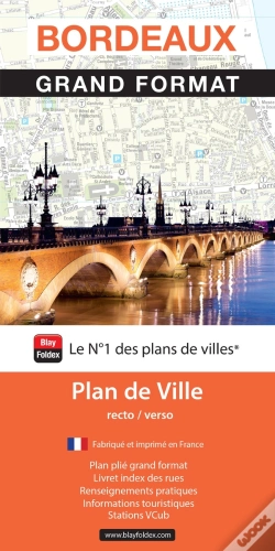 Capa do artigo Bordeaux : Grand Format : Plan De Ville (Édition 2025)
