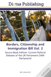 Capa do artigo Borders, Citizenship And Immigration Bil