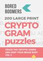 Bored Boomers 200 Large Print Cryptogram Puzzles - Preview