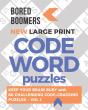 Bored Boomers New Large Print Codeword Puzzles - Preview
