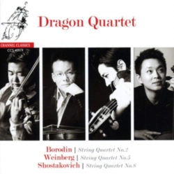 Capa do artigo Borodin: String Quartet No. 2/Weinberg: String Quartet No. 5/... - CD