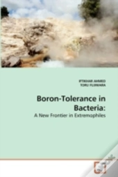 Boron-Tolerance In Bacteria: