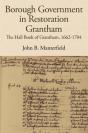 Borough Government In Restoration Grantham - Preview