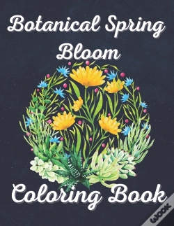 Capa do artigo Botanical Spring Bloom Coloring Book