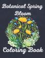 Botanical Spring Bloom Coloring Book - Preview