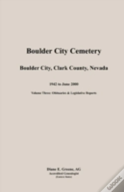 Capa do artigo Boulder City, Cemetery, Volume 3