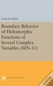 Capa do artigo Boundary Behavior Of Holomorphic Functions Of Several Complex Variables