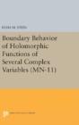 Boundary Behavior Of Holomorphic Functions Of Several Complex Variables - Preview