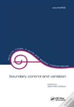 Capa do artigo Boundary Control And Variation