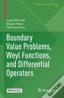 Boundary Value Problems, Weyl Functions, And Differential Operators