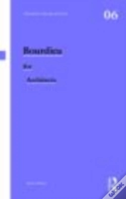 Capa do artigo Bourdieu For Architects